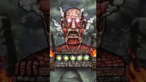 【ポコロンダンジョンズ】巨人だ確定演出！！ 10連ガチャ5以上1体確定！コラボキャラクター 1体確定【進撃の巨人 弾1弾コラボ】