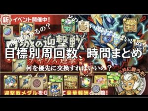 [ポコダン][古城の迎撃戦解説]目標別！アイテム交換までの周回数と時間解説！