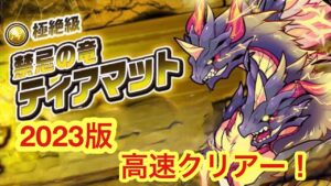 【ポコダン】ティアマット極絶降臨-2023年の高速クリアーパーティはこれだ！-【2ターンキル】