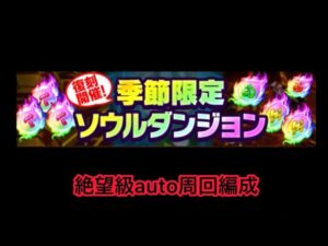 【ポコダン】限定ソウル絶望級auto周回まとめ