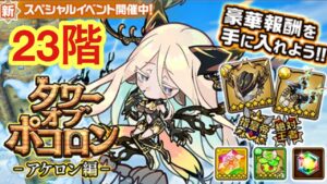 【ポコダン】アケロン編-23階- シビレ無効キャラなし【タワーオブポコロン】